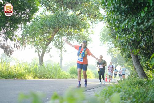 Race photo from Kediri Half Marathon 2024