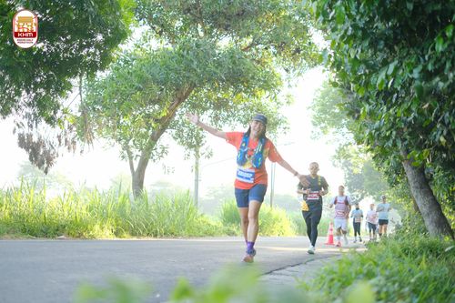 Race photo from Kediri Half Marathon 2024