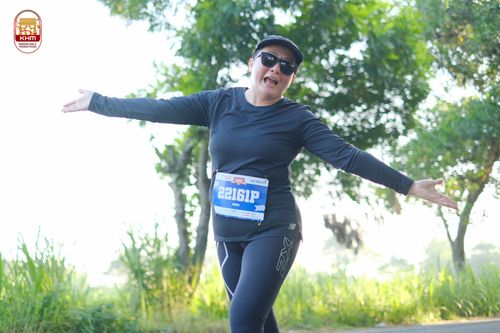 Race photo from Kediri Half Marathon 2024