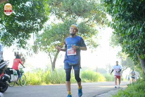 Race photo from Kediri Half Marathon 2024