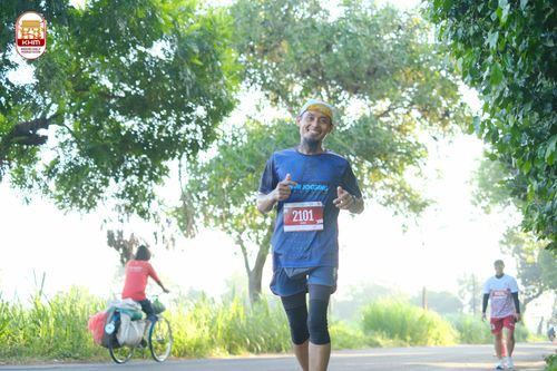 Race photo from Kediri Half Marathon 2024