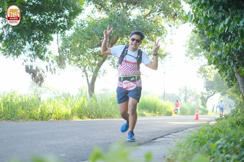 Race photo from Kediri Half Marathon 2024