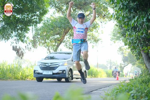 Race photo from Kediri Half Marathon 2024