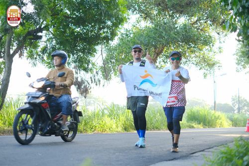 Race photo from Kediri Half Marathon 2024