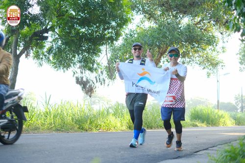 Race photo from Kediri Half Marathon 2024