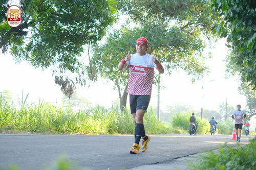 Race photo from Kediri Half Marathon 2024