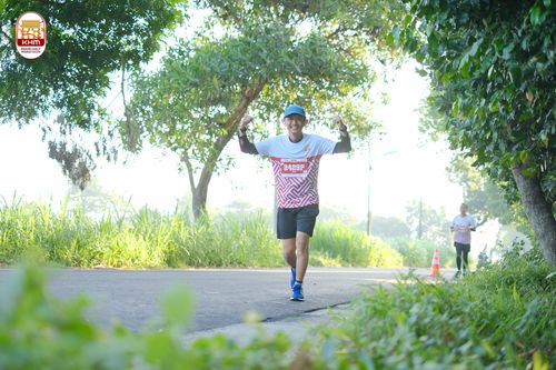 Race photo from Kediri Half Marathon 2024