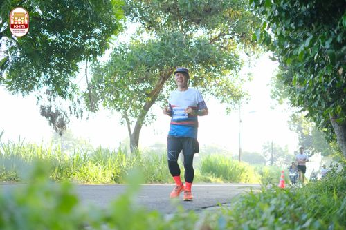 Race photo from Kediri Half Marathon 2024