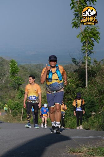 Race photo from Kelud Vertical Challenge 2024