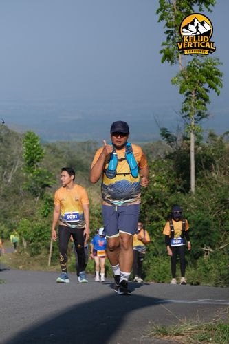 Race photo from Kelud Vertical Challenge 2024