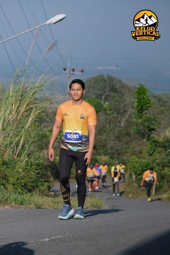 Race photo from Kelud Vertical Challenge 2024