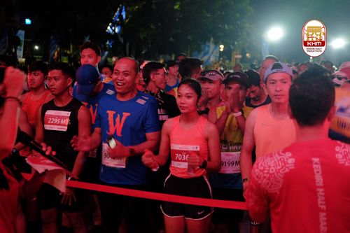 Race photo from Kediri Half Marathon 2025
