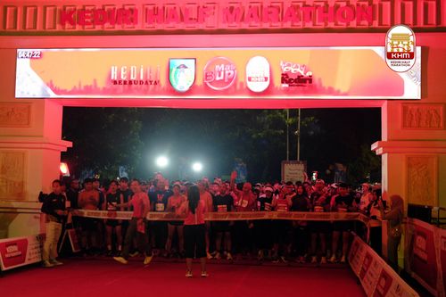 Race photo from Kediri Half Marathon 2025