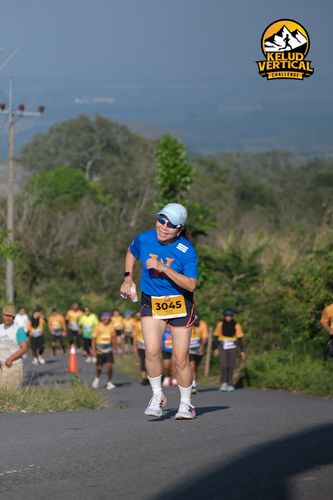 Race photo from Kelud Vertical Challenge 2024