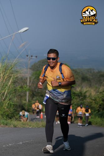 Race photo from Kelud Vertical Challenge 2024