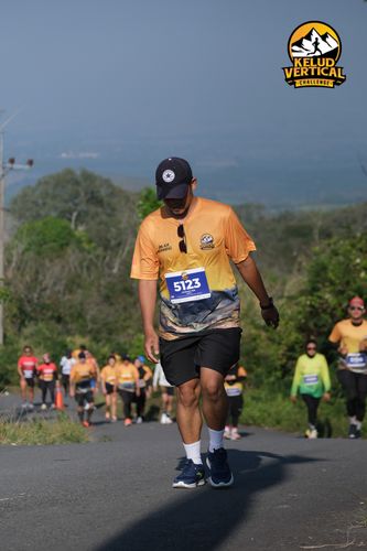 Race photo from Kelud Vertical Challenge 2024