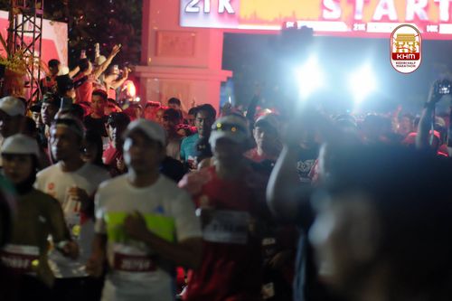 Race photo from Kediri Half Marathon 2025