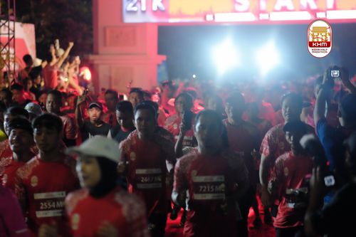 Race photo from Kediri Half Marathon 2025
