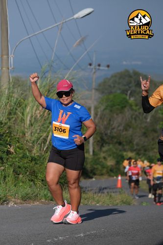 Race photo from Kelud Vertical Challenge 2024