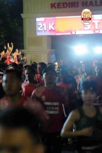 Race photo from Kediri Half Marathon 2025