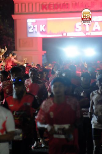 Race photo from Kediri Half Marathon 2025