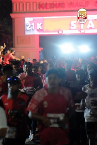 Race photo from Kediri Half Marathon 2025