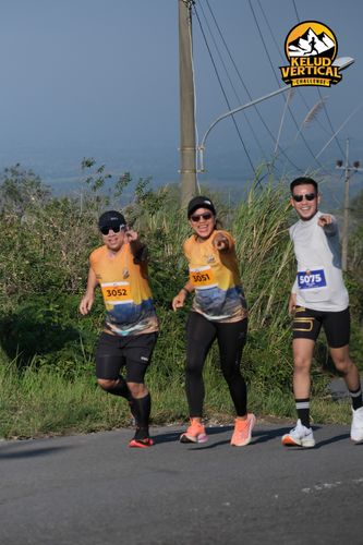 Race photo from Kelud Vertical Challenge 2024