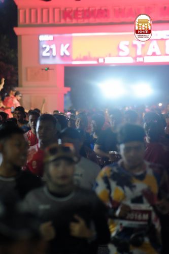 Race photo from Kediri Half Marathon 2025