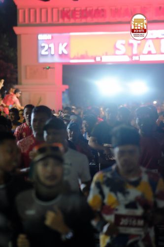 Race photo from Kediri Half Marathon 2025