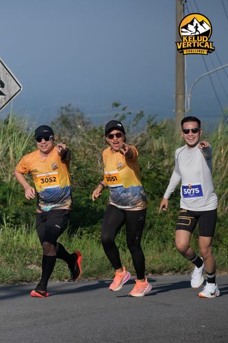 Race photo from Kelud Vertical Challenge 2024