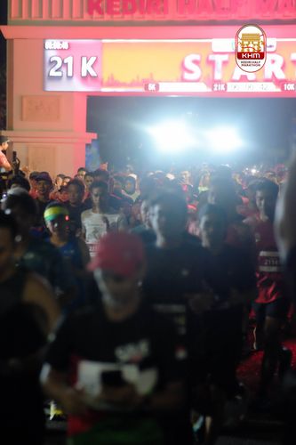 Race photo from Kediri Half Marathon 2025