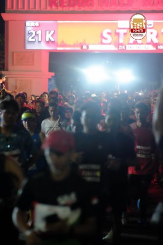 Race photo from Kediri Half Marathon 2025