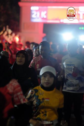 Race photo from Kediri Half Marathon 2025