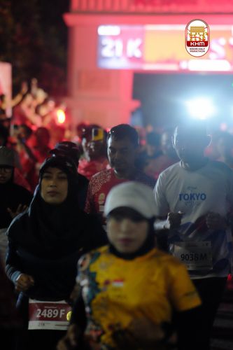 Race photo from Kediri Half Marathon 2025