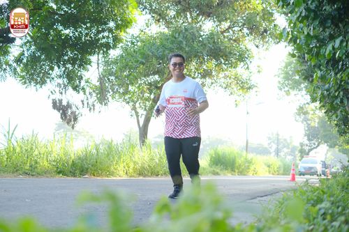 Race photo from Kediri Half Marathon 2024