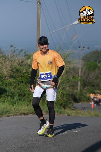 Race photo from Kelud Vertical Challenge 2024