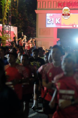Race photo from Kediri Half Marathon 2025