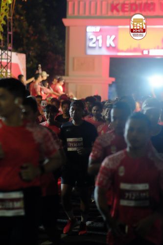 Race photo from Kediri Half Marathon 2025