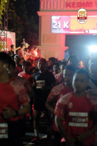 Race photo from Kediri Half Marathon 2025