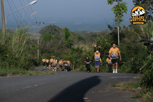 Race photo from Kelud Vertical Challenge 2024