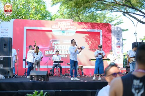Race photo from Kediri Half Marathon 2024
