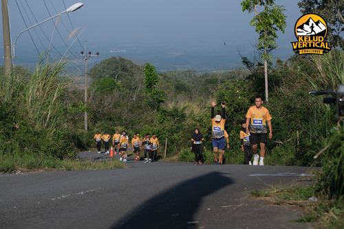 Race photo from Kelud Vertical Challenge 2024