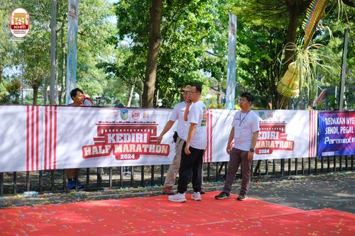 Race photo from Kediri Half Marathon 2024