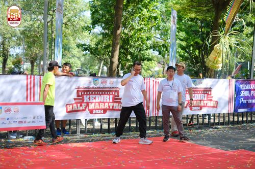 Race photo from Kediri Half Marathon 2024