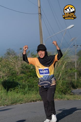 Race photo from Kelud Vertical Challenge 2024