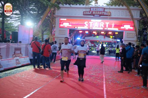 Race photo from Kediri Half Marathon 2024
