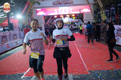 Race photo from Kediri Half Marathon 2024