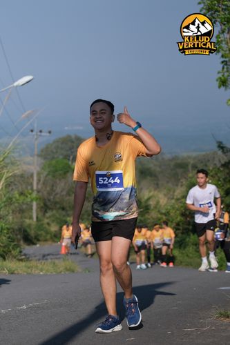 Race photo from Kelud Vertical Challenge 2024