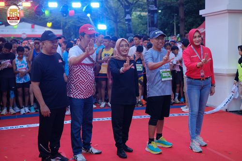 Race photo from Kediri Half Marathon 2024
