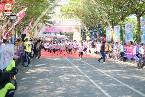 Race photo from Kediri Half Marathon 2024